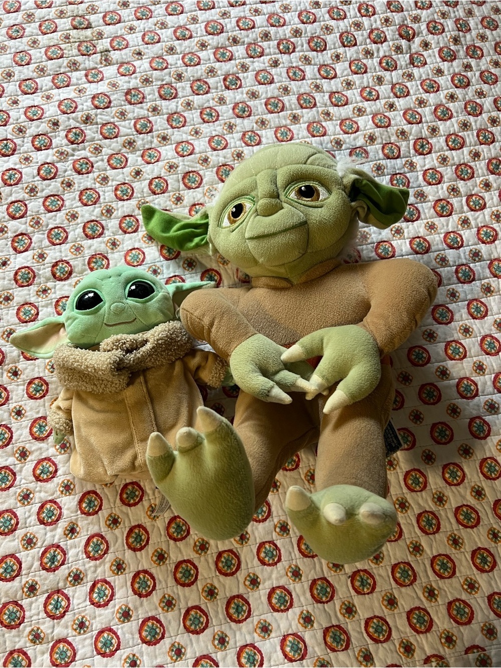 (2) Yoda Baby Yoda Star Wars Stuffed Animal Toys